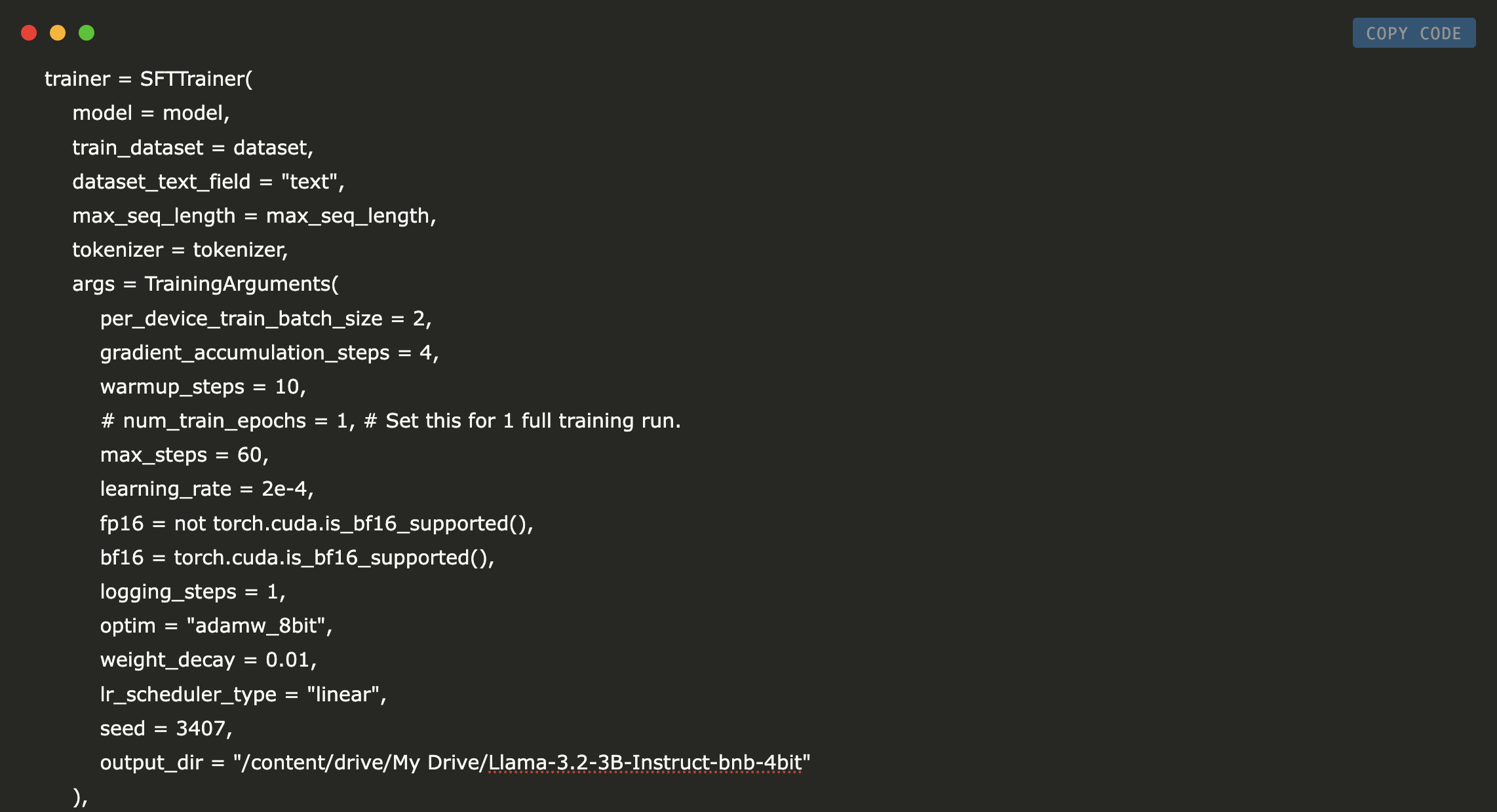 fine-tuning-llama-3.2-3b-instruct-for-python-code:-a-comprehensive-guide-with-unsloth