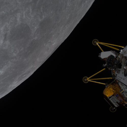 Yes, we are about to be treated to a second lunar landing in a week