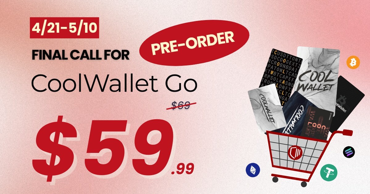 coolbitx-launches-coolwallet-go:-the-world’s-first-cold-wallet-with-lifetime-warranty
