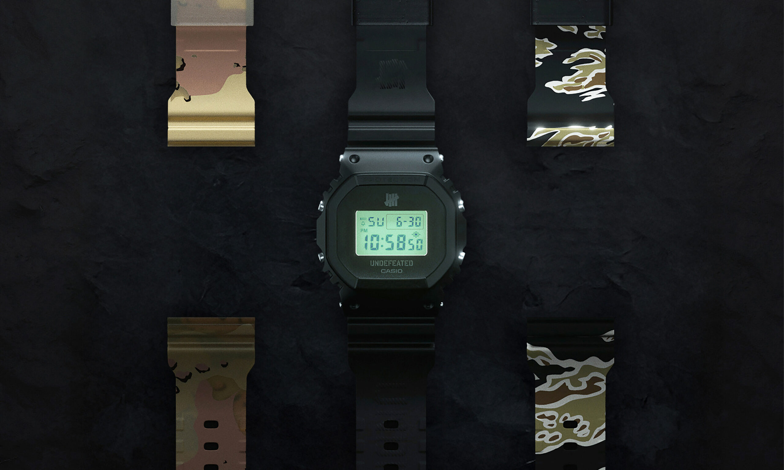 g-shock-&-undefeated-reunite-to-create-a-bold,-multi-strap-timepiece-set
