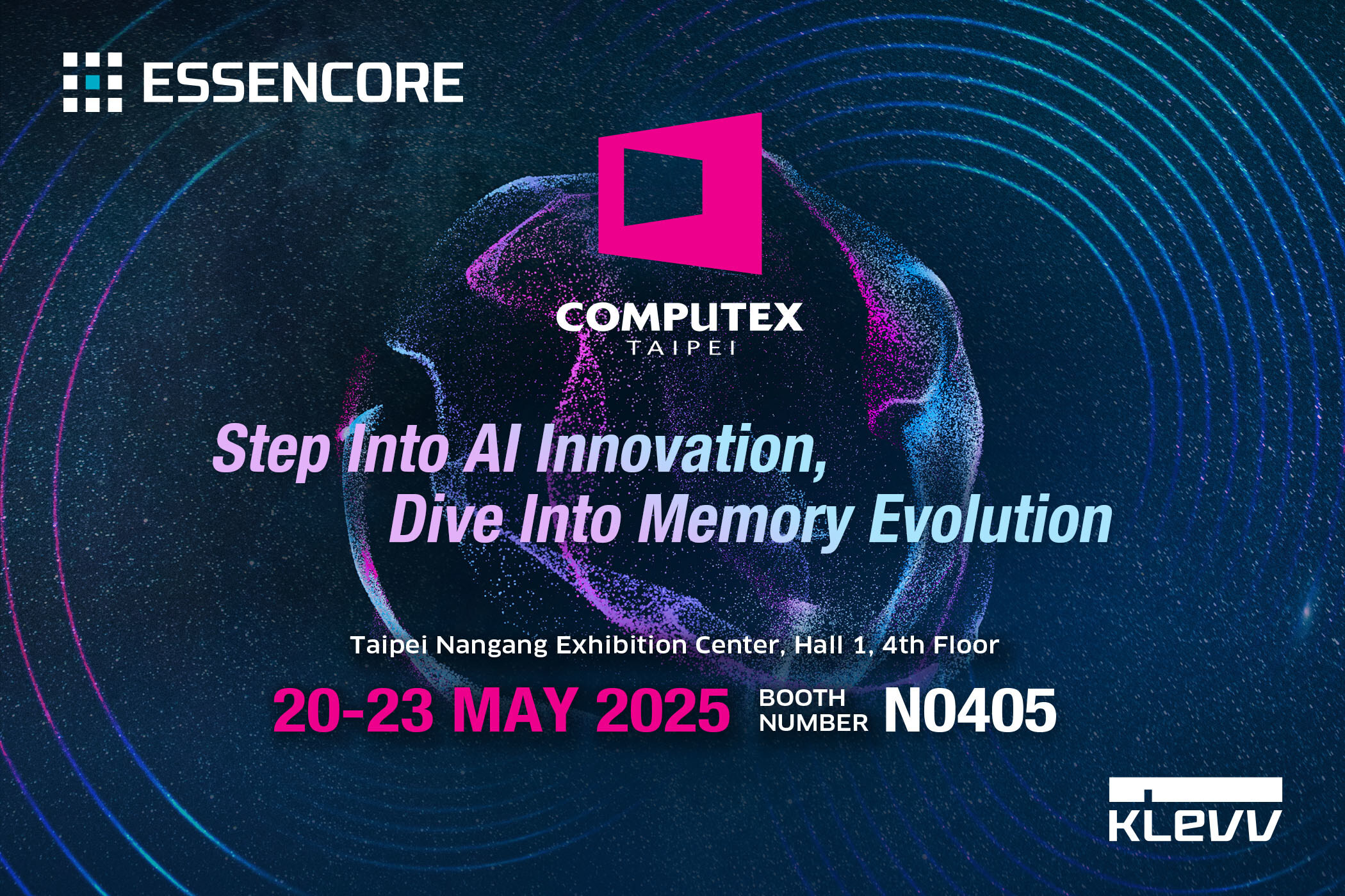 essencore-and-klevv-to-showcase-latest-products-at-computex-taipei-2025