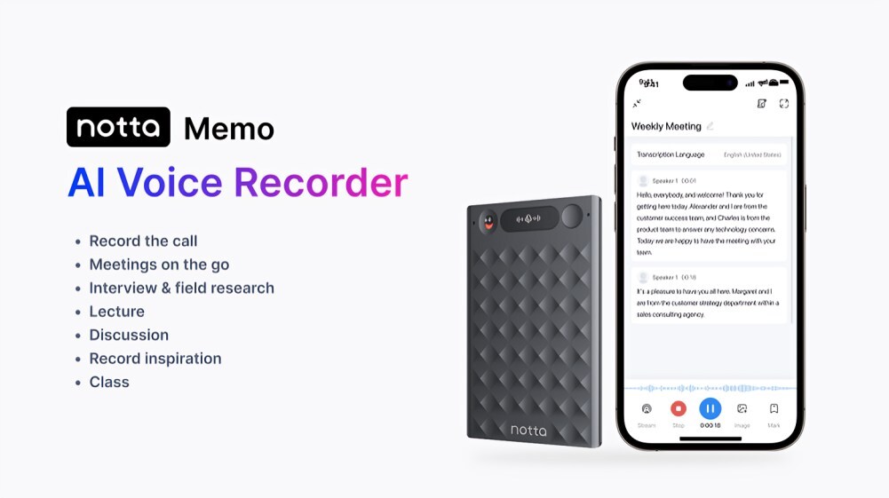 japanese-ai-unicorn-notta-enters-otter-ai’s-market-with-innovative-smart-voice-recorder