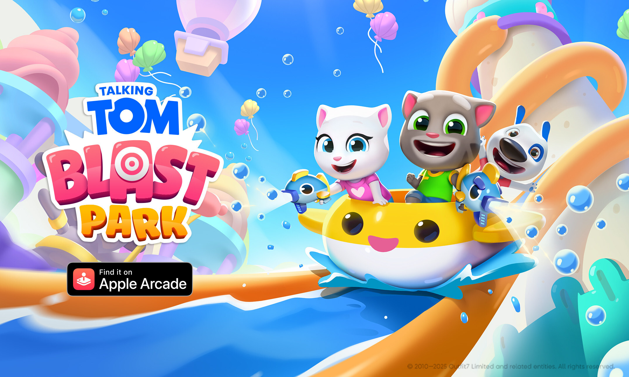 make-waves-with-talking-tom-blast-park’s-latest-water-park-update,-available-on-apple-arcade