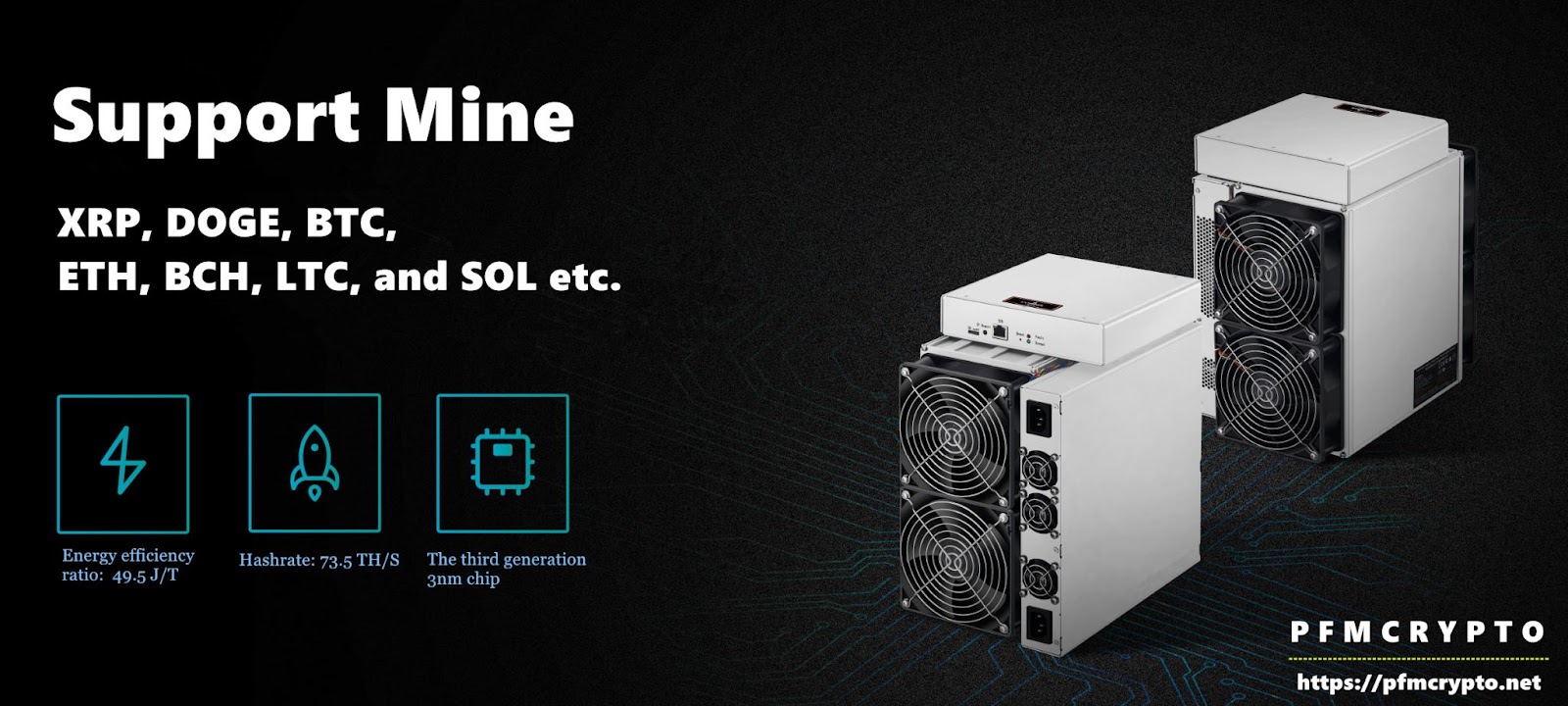 for-mining-beginners：pfm-crypto-launches-free-btc,-eth,-doge-and-xrp-cloud-mining-services