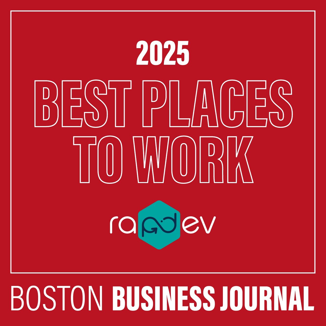 rapdev-earns-#2-spot-on-boston-business-journal’s-2025-best-places-to-work-list