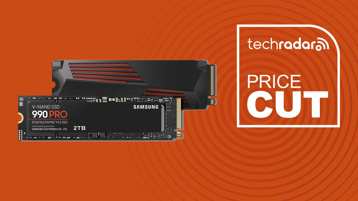 The top-rated Samsung 990 Pro 2TB SSD drops back to its Black Friday price