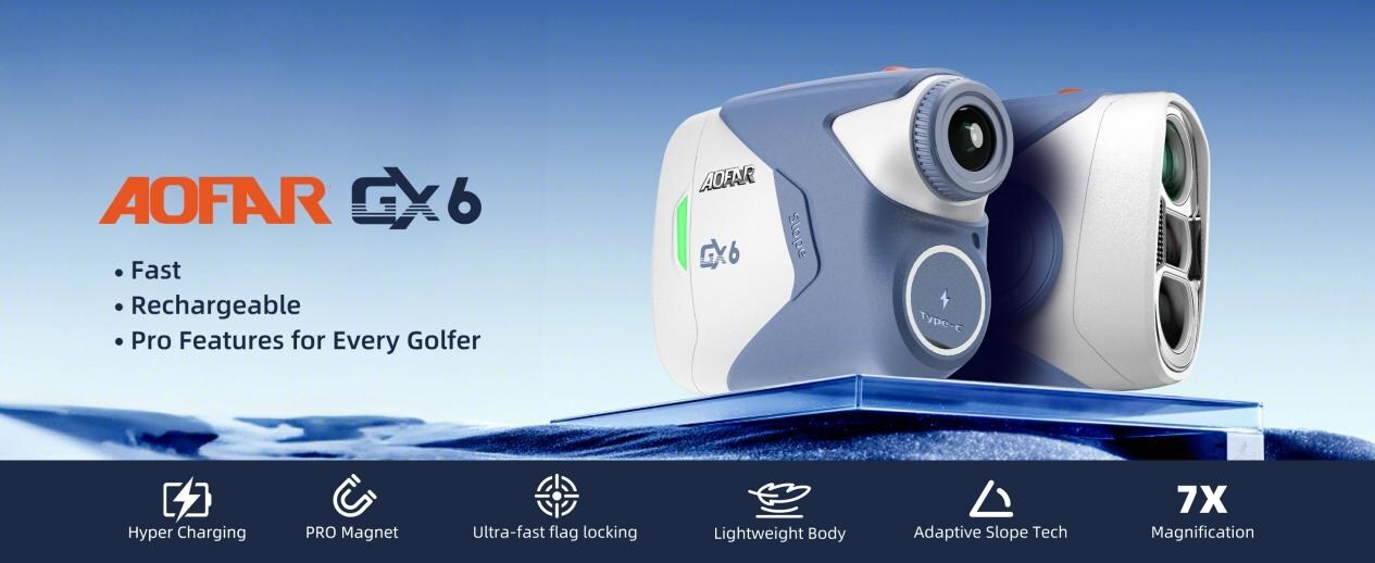 aofar-officially-launches-gx6:-the-top-budget-rechargeable-golf-rangefinder-for-2025