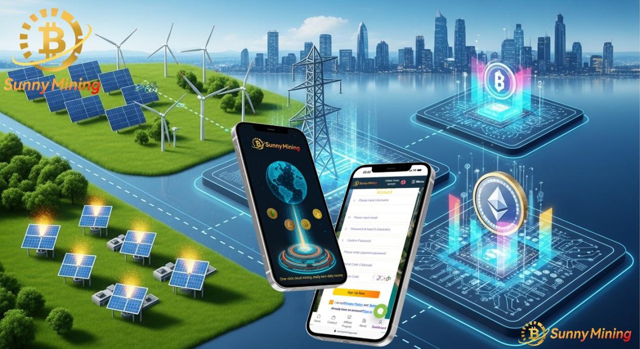 SunnyMining passes official certification and launches global free cloud mining reward program