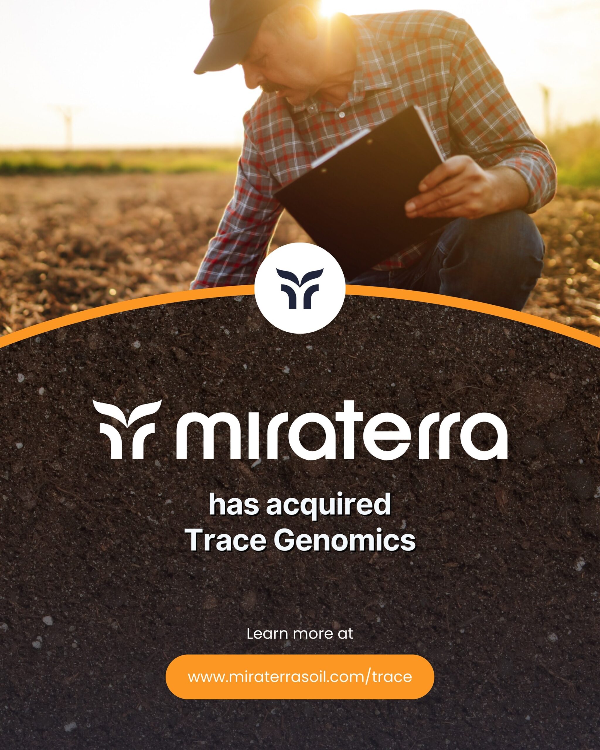 miraterra-acquires-trace-genomics-technology-and-products-to-unlock-measurement-and-insights-across-soil,-plants,-and-food