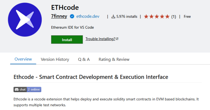 malicious-pull-request-targets-6,000+-developers-via-vulnerable-ethcode-vs-code-extension