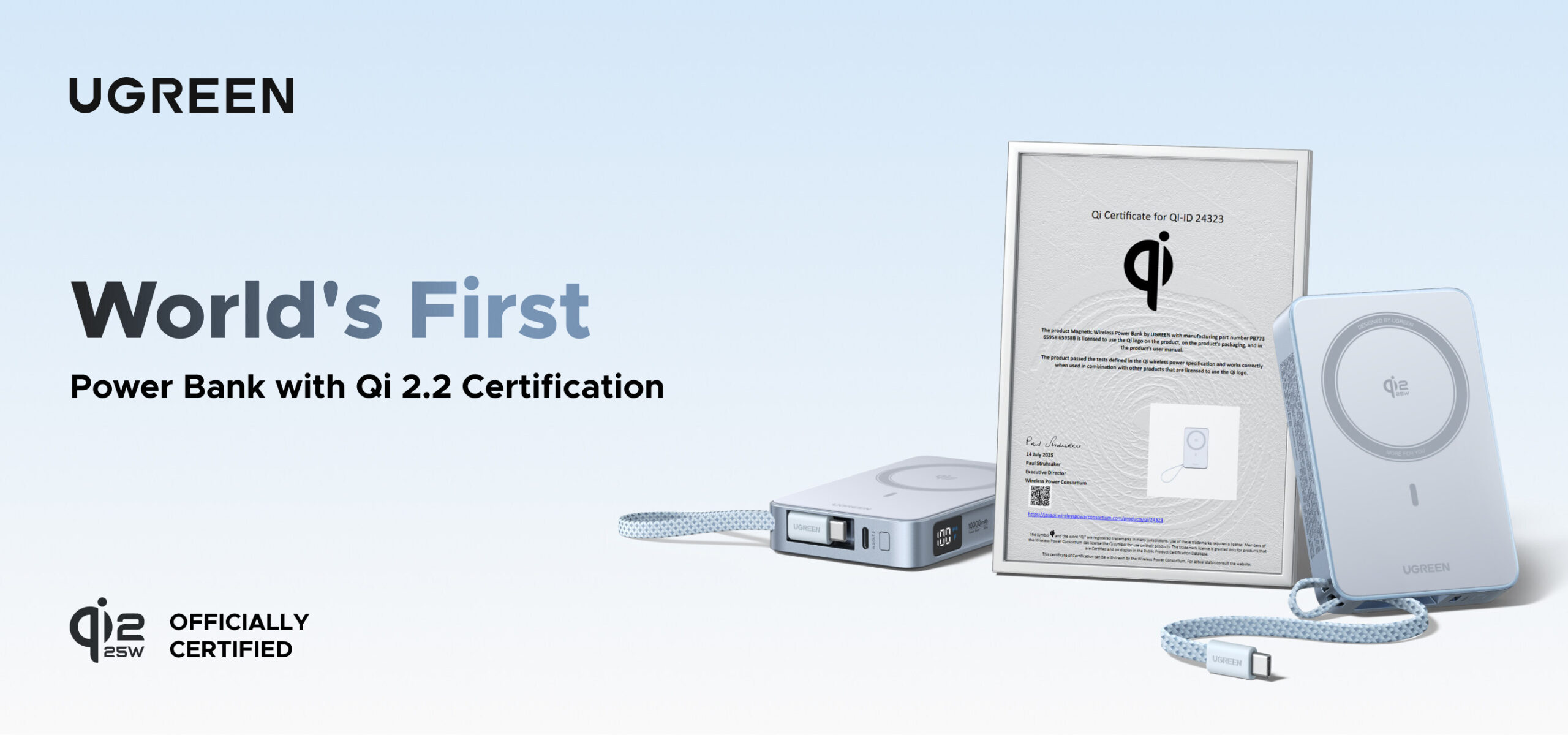 weltweit-erste-qi-2.2-zertifizierte-powerbank:-ugreen-magflow-25 w-ermoglicht-kabelloses-laden-der-nachsten-generation