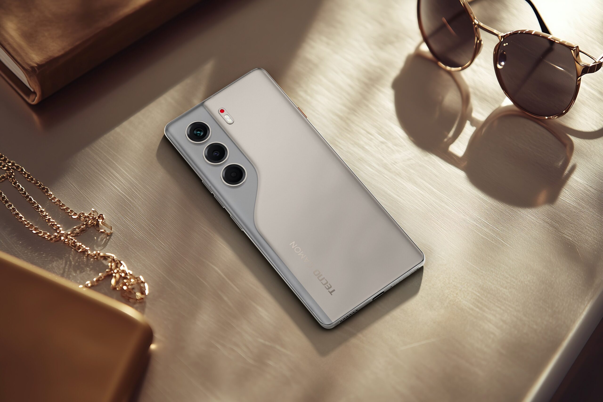 tecno-unveils-camon-40-series-sandy-titanium-edition,-fusing-luxurious-aesthetics-with-cutting-edge-technology