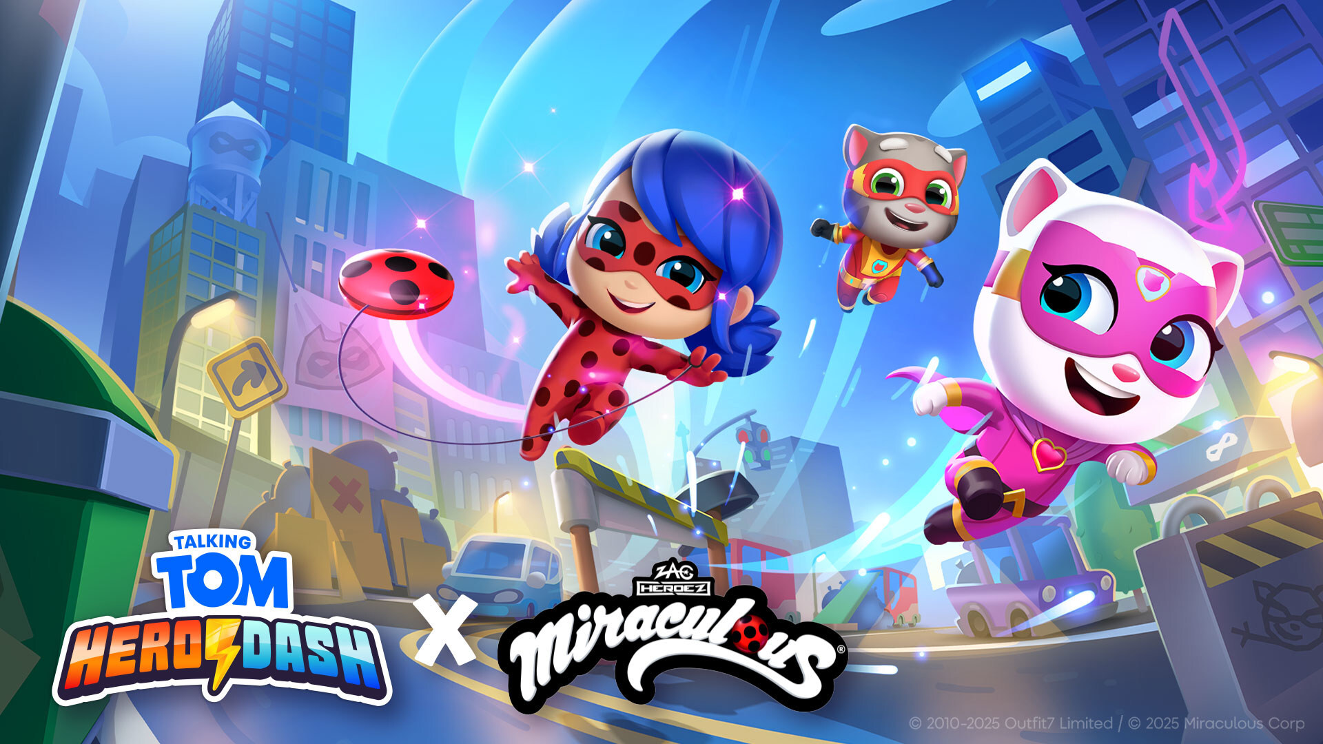 superheroes-unite!-ladybug-enters-talking-tom-hero-dash-in-epic-crossover