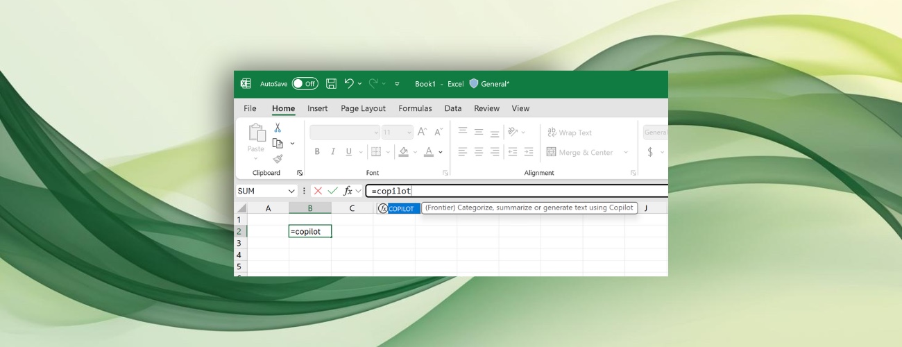 Microsoft adds a COPILOT function to Excel