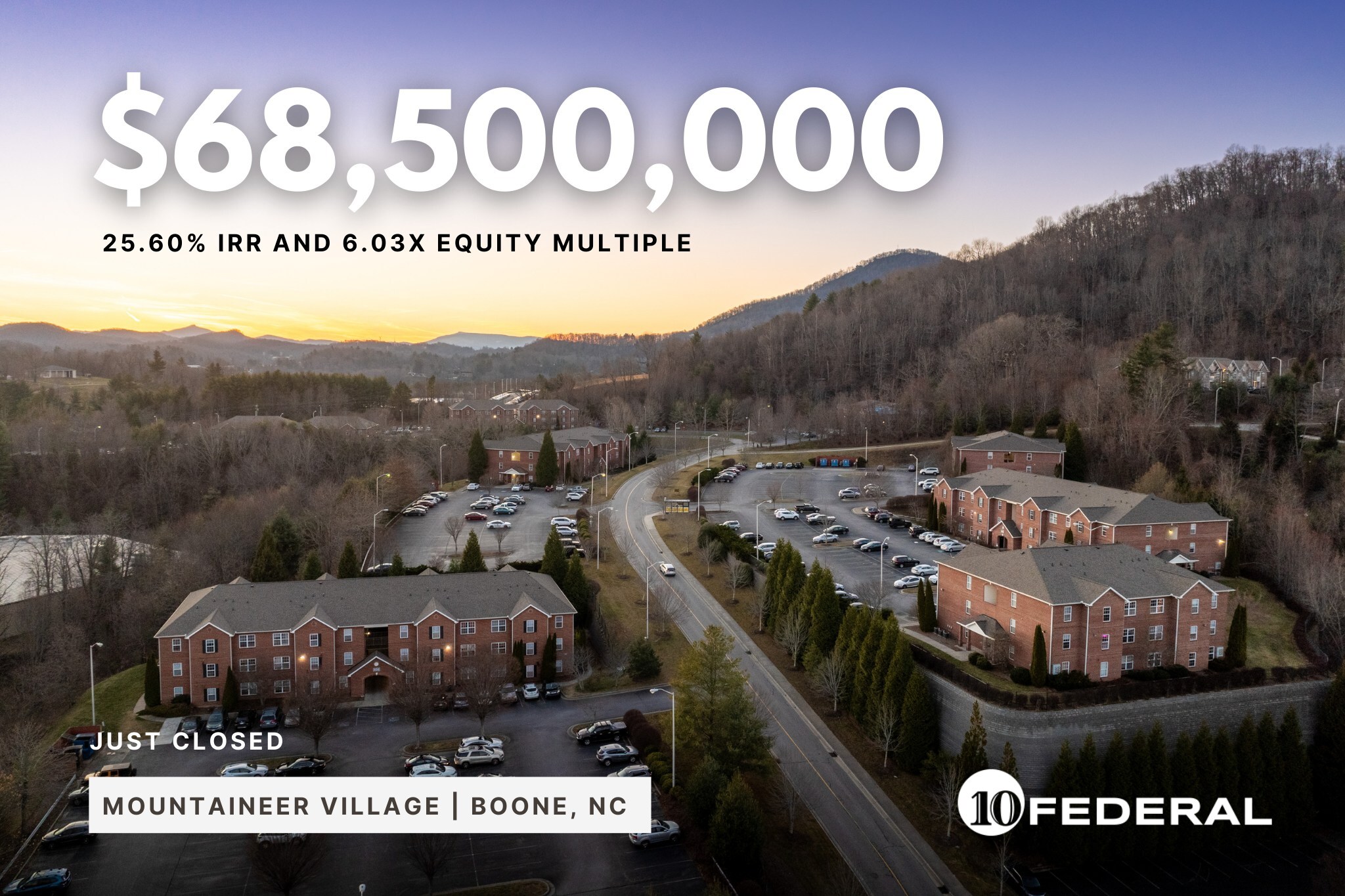 10-federal-achieves-highly-successful-$68.5m-exit-with-mountaineer-village-apartments