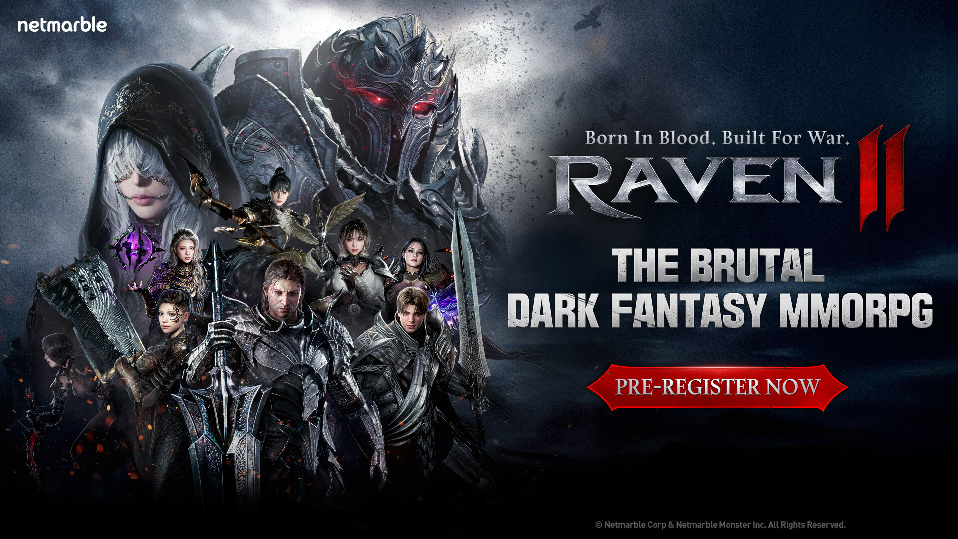 netmarble-announces-worldwide-launch-for-the-brutal-dark-fantasy-mmorpg-raven2