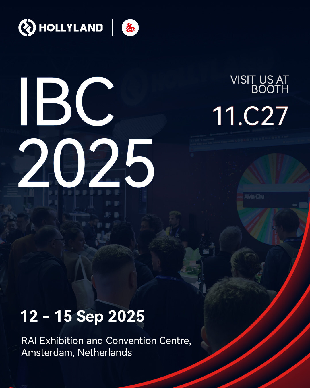 hollyland-prasentiert-auf-der-ibc-2025-in-amsterdam-eine-reihe-neuer-audiovisueller-losungen