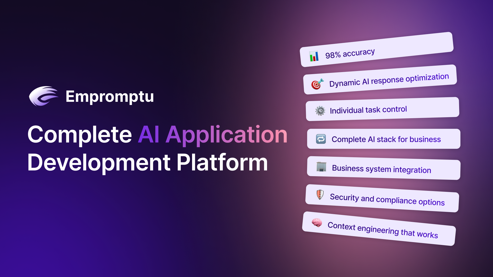 empromptu-launches-ai-app-building-platform-to-end-the-reliability-crisis-in-ai-development