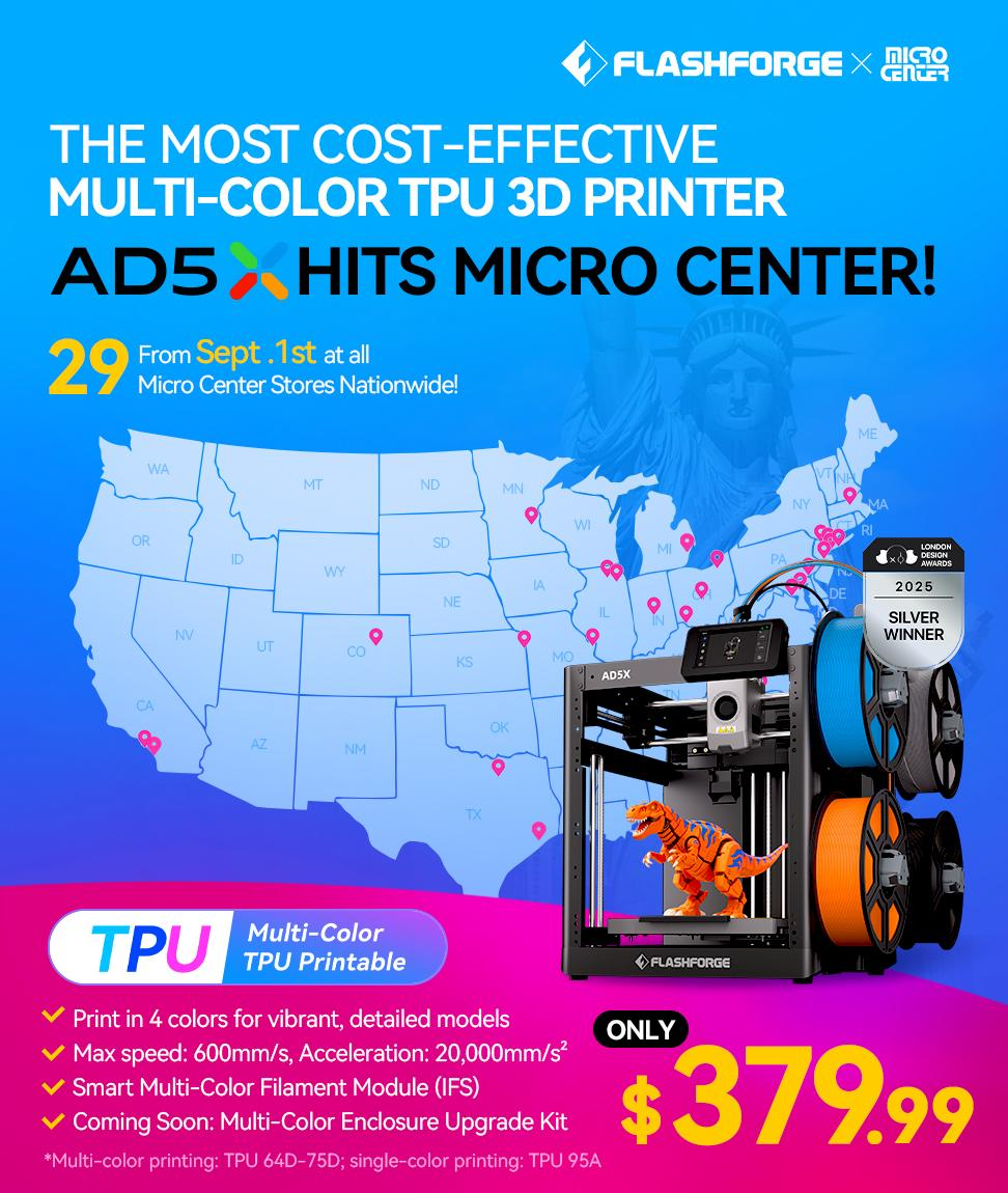 hands-on-3d-printing:-flashforge-ad5x-arrives-at-every-micro-center-store