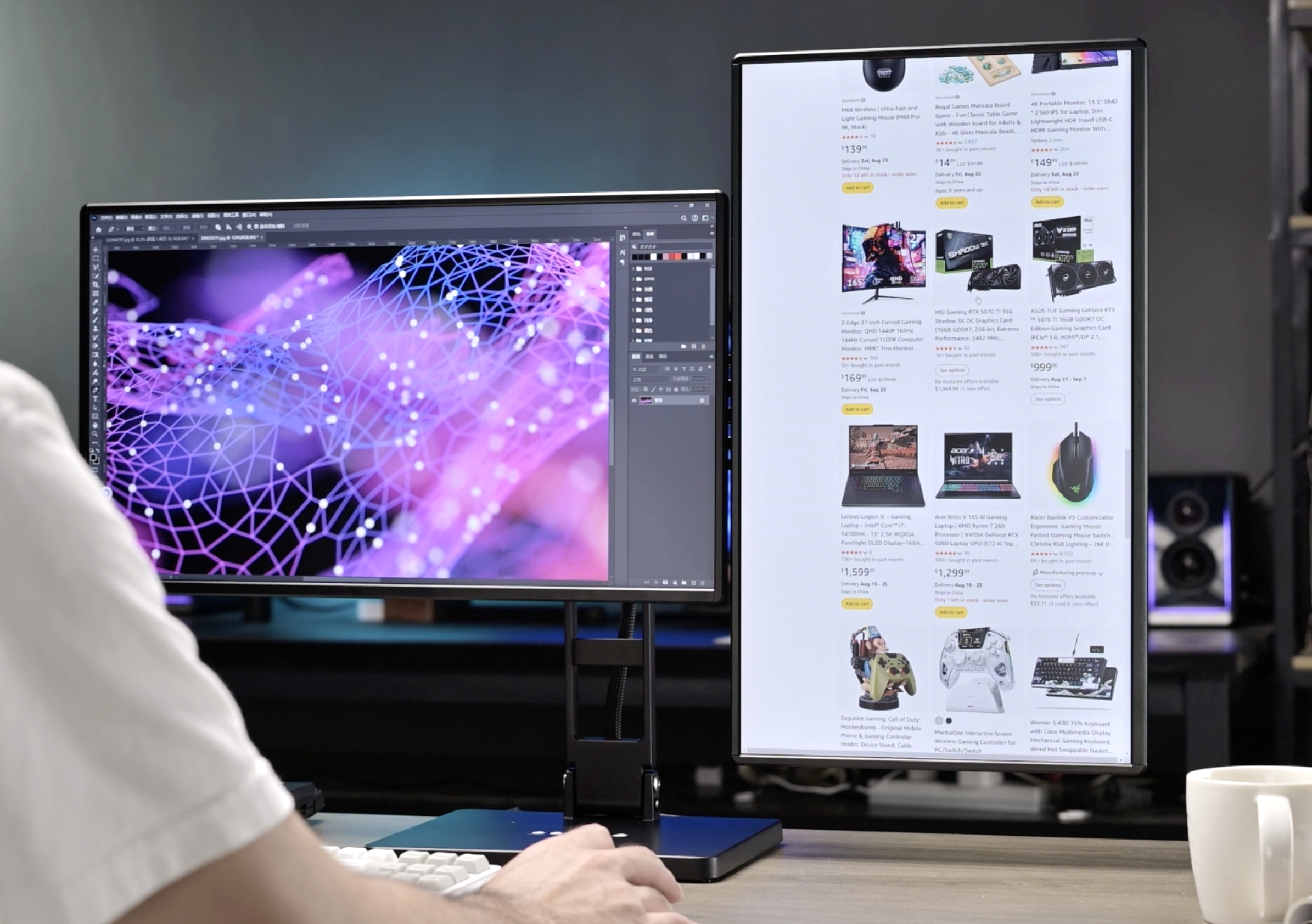 splitvue-introduces-dual-screen-monitor-focused-on-ergonomic-design-and-workplace-efficiency