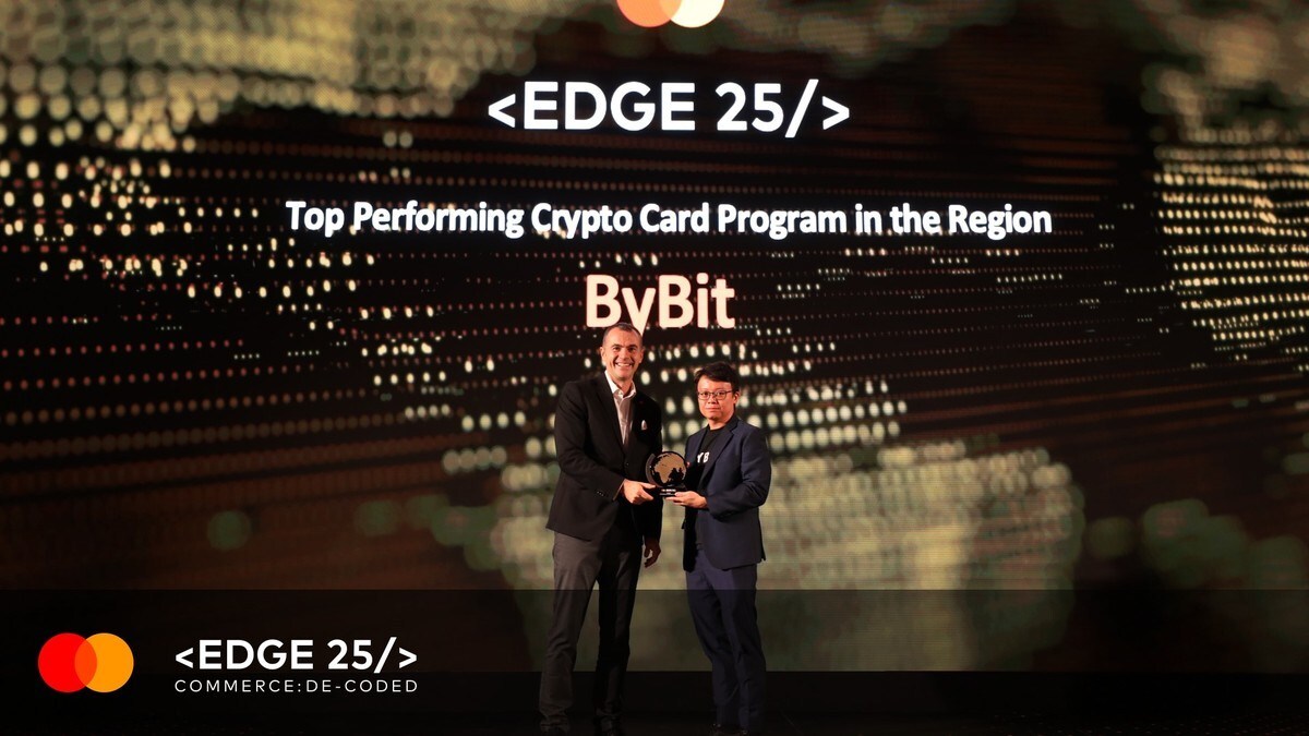 la-carta-bybit-premiata-da-mastercard-all’edge-2025-come-“carta-crypto-piu-performante”