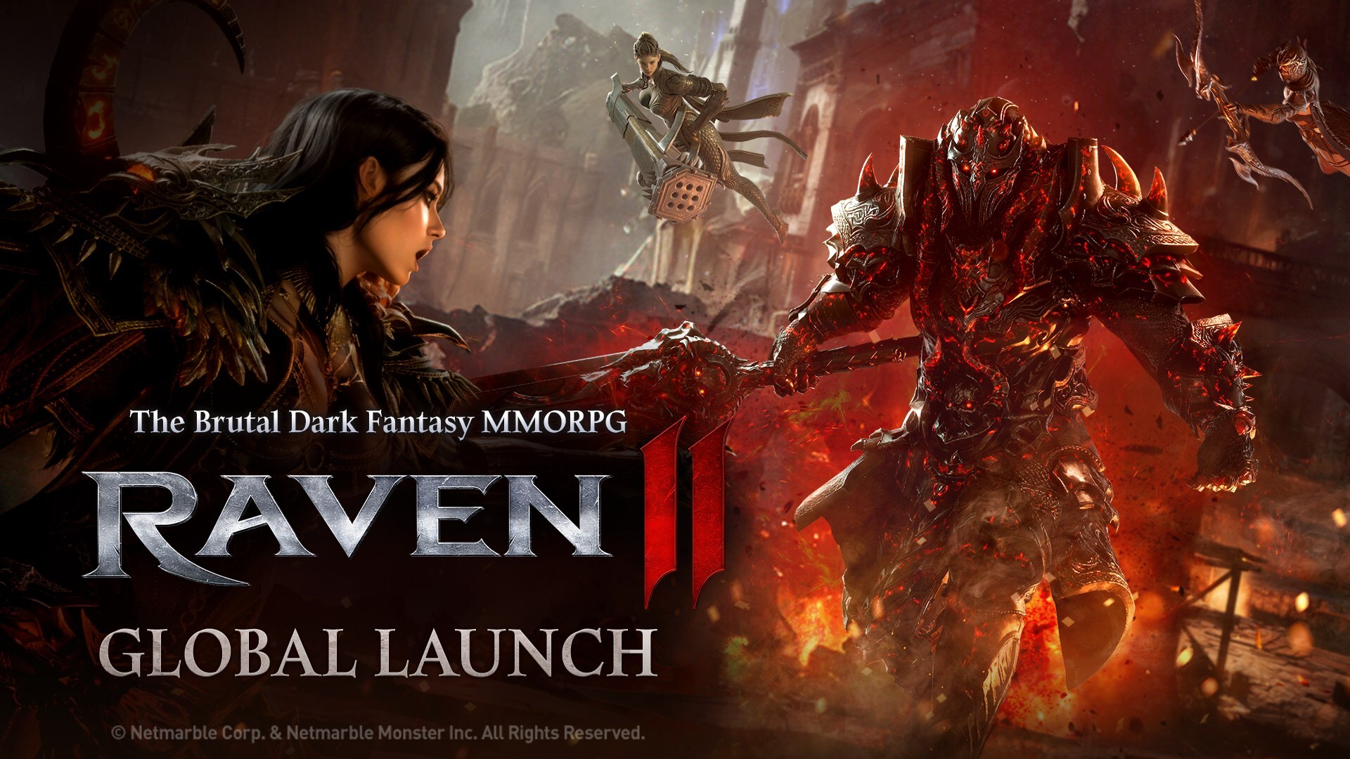 netmarble’s-brutal-dark-fantasy-mmorpg-“raven2”-launches-worldwide