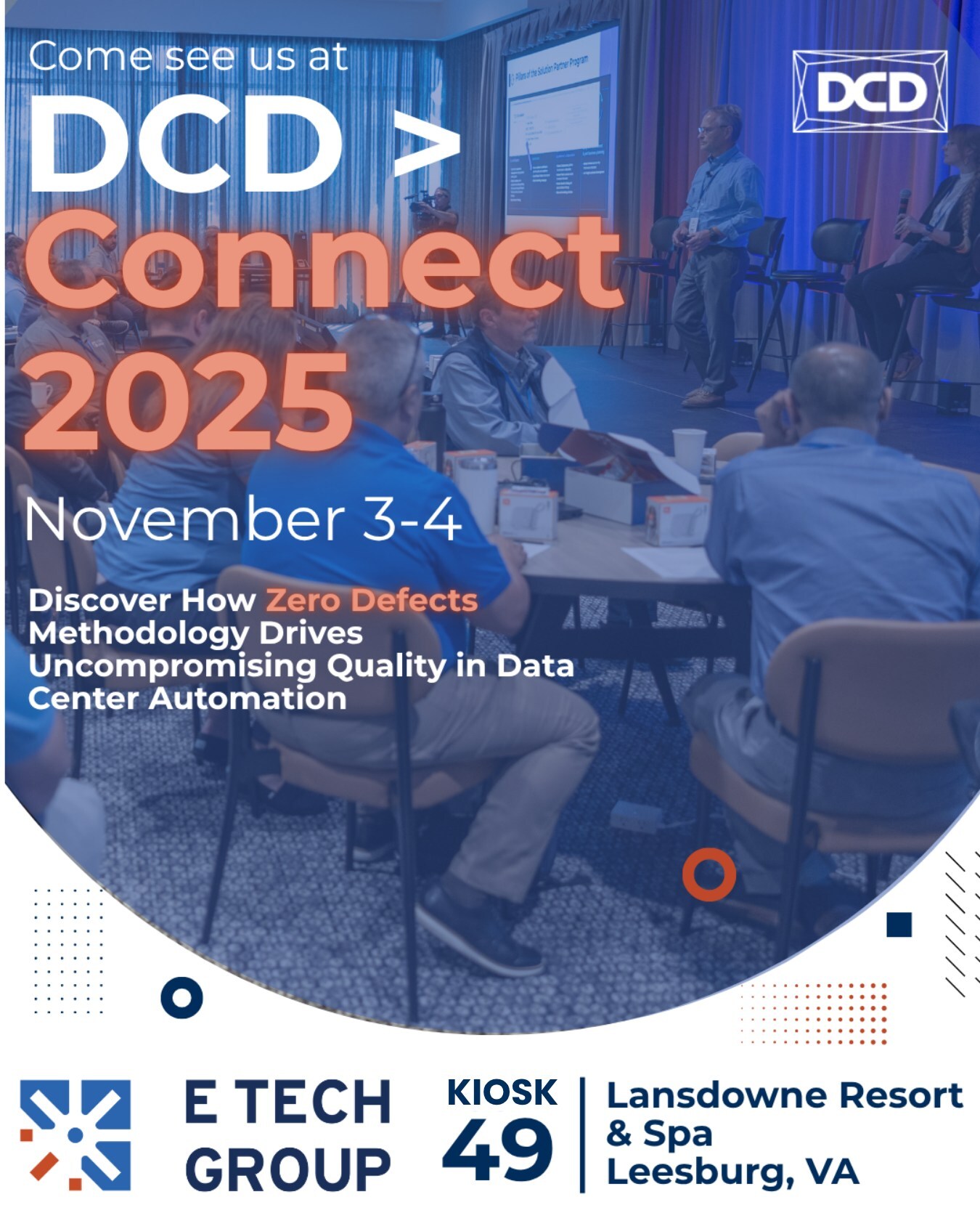 e-tech-group-to-showcase-zero-defect-delivery-at-dcd-connect-virginia-2025