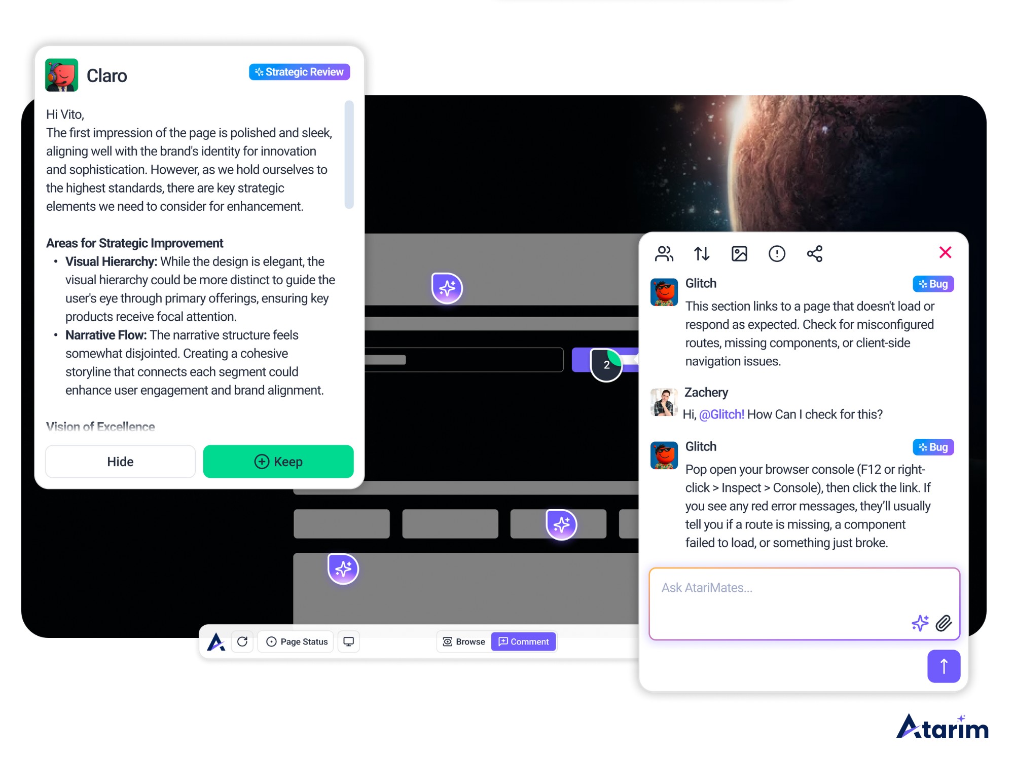 atarim-launches-market-first-fully-embedded-ai-creative-team