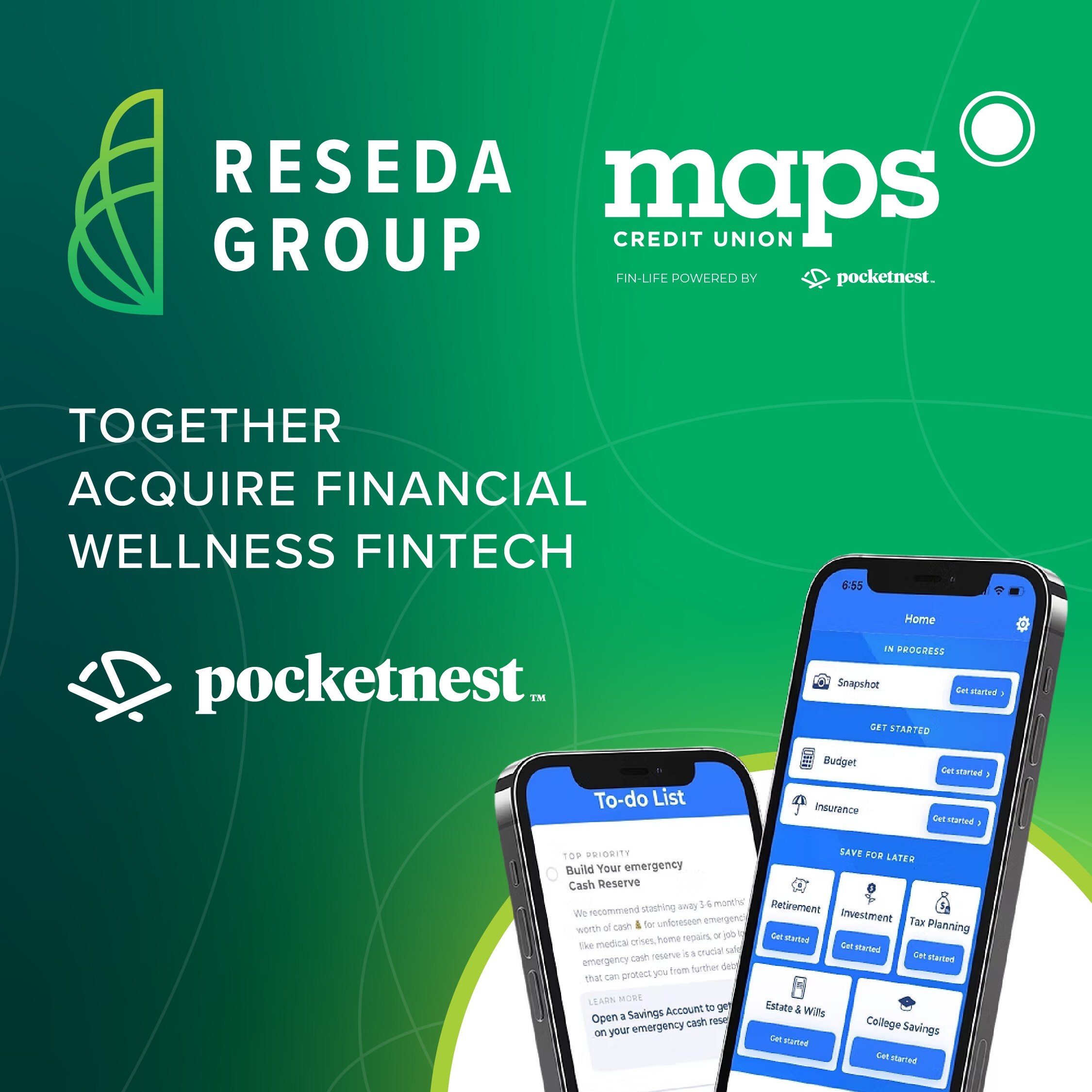 reseda-group,-maps-credit-union-acquire-pocketnest