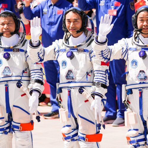 Space junk may have struck a Chinese crew ship in low-Earth orbit