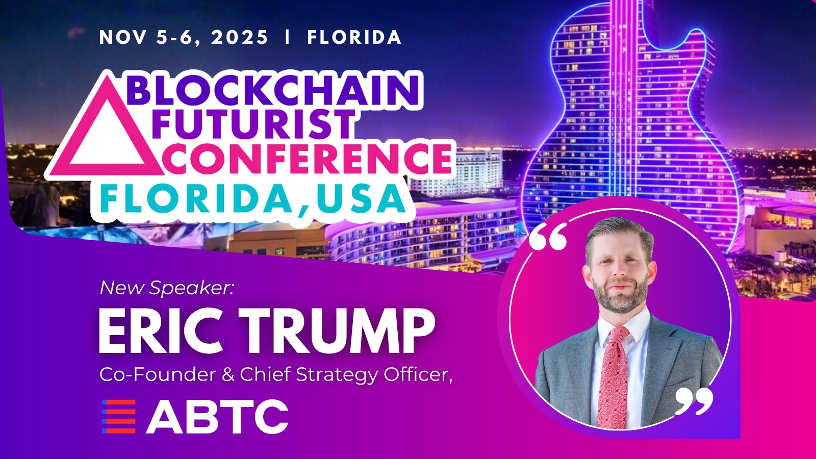 eric-trump-to-speak-at-blockchain-futurist-conference-florida-2025