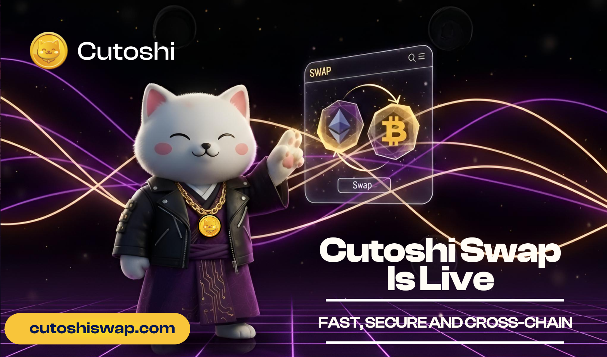 cutoshi-unveils-its-multi-chain-swap-platform-with-instant-fiat-on-ramp-support