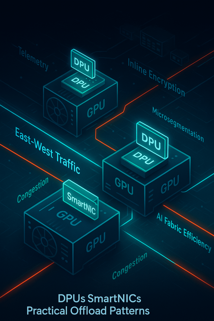 dpus/smartnics-for-ai-fabrics:-practical-offload-patterns-for-east–west-traffic