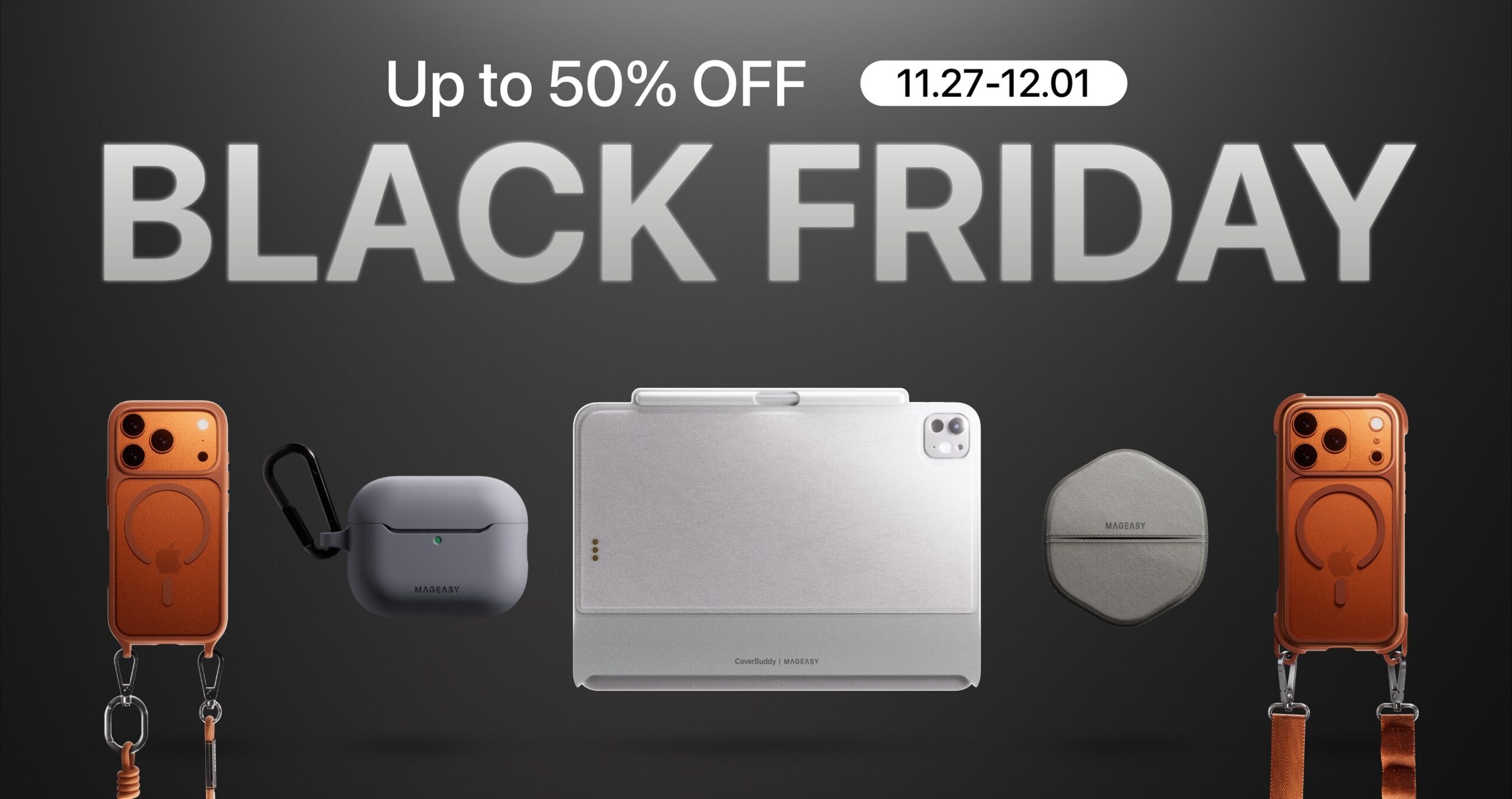 mageasy-black-friday-and-cyber-monday-deals-–-snag-up-to-50%-off-apple-accessories