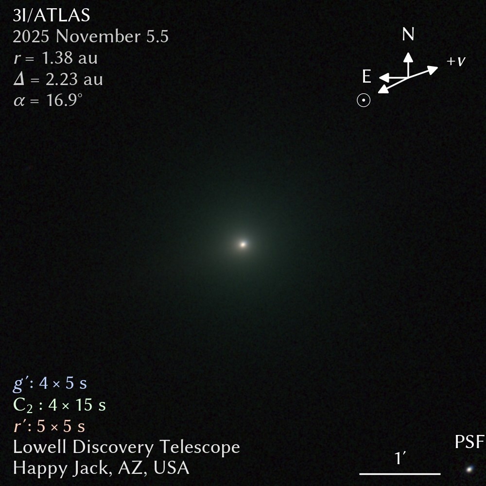 lowell-astronomers-shed-light-on-third-known-interstellar-object,-comet-3i/atlas