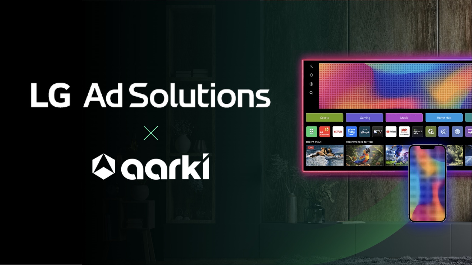 aarki-and-lg-ad-solutions-launch-performance-ctv-solution-for-gaming