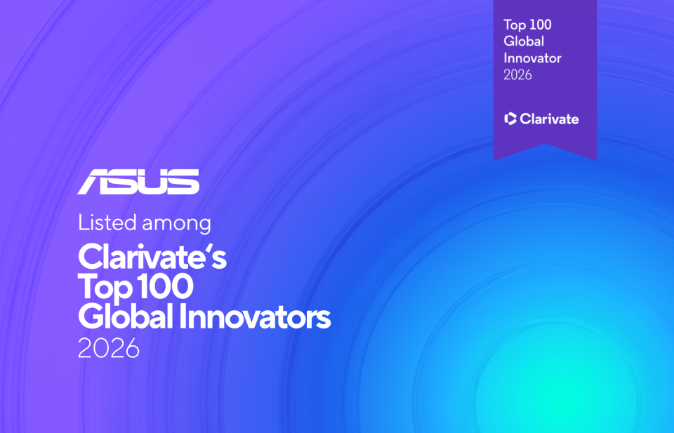 asus-listed-among-clarivate’s-top-100-global-innovators-2026