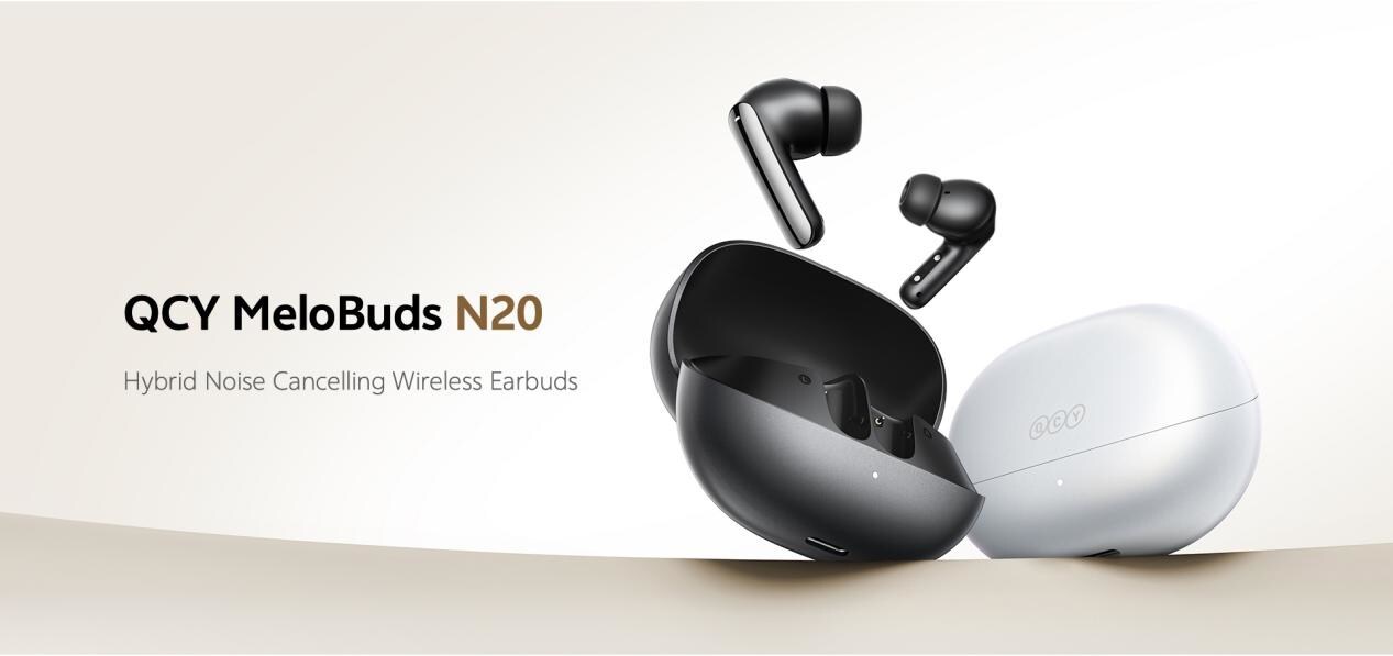 qcy-introduces-the-melobuds-n20:-premium-hybrid-nc-wireless-earbuds-for-an-elevated-everyday.