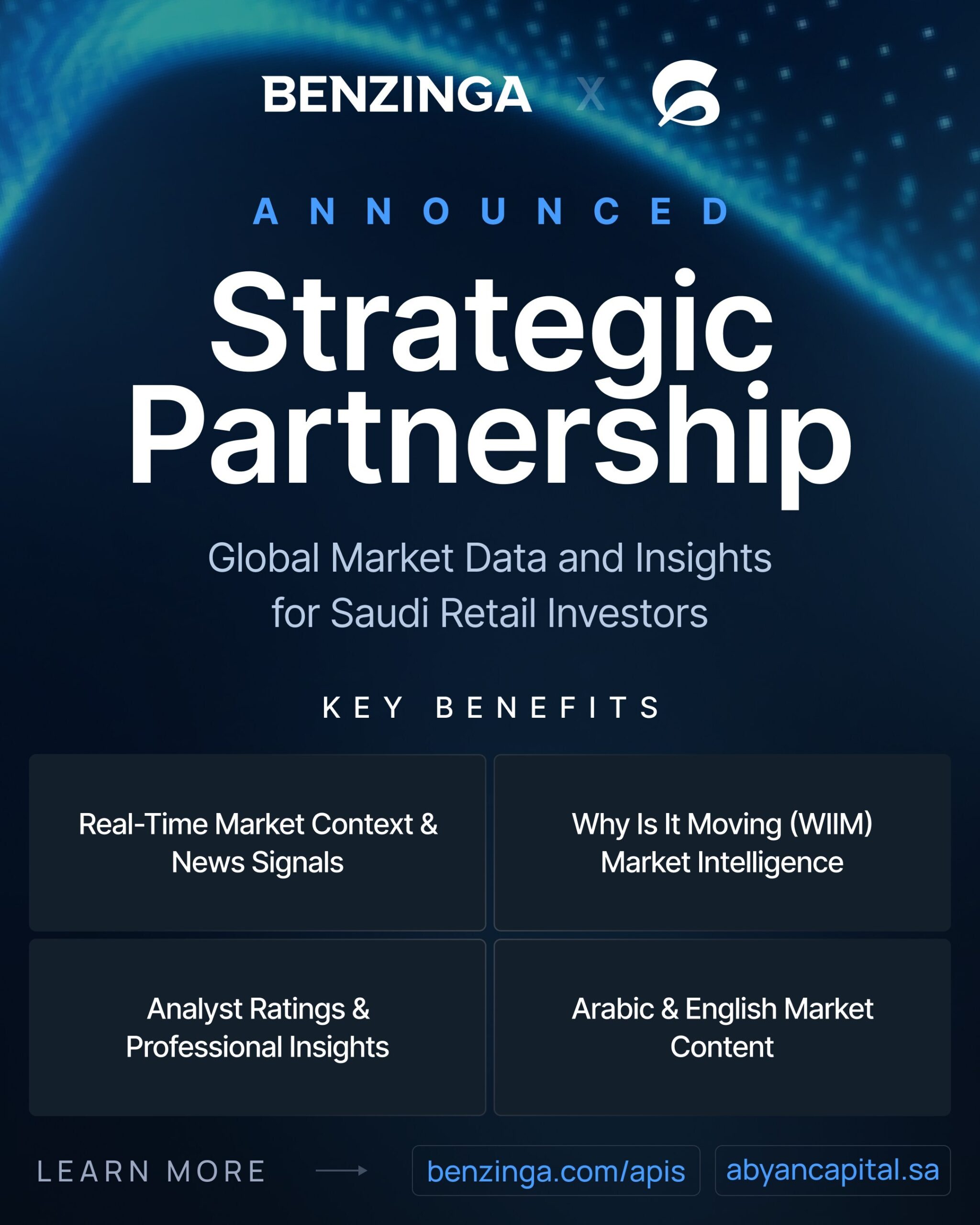 benzinga-and-abyan-capital-announce-strategic-relationship-to-power-market-intelligence-for-saudi-retail-investors