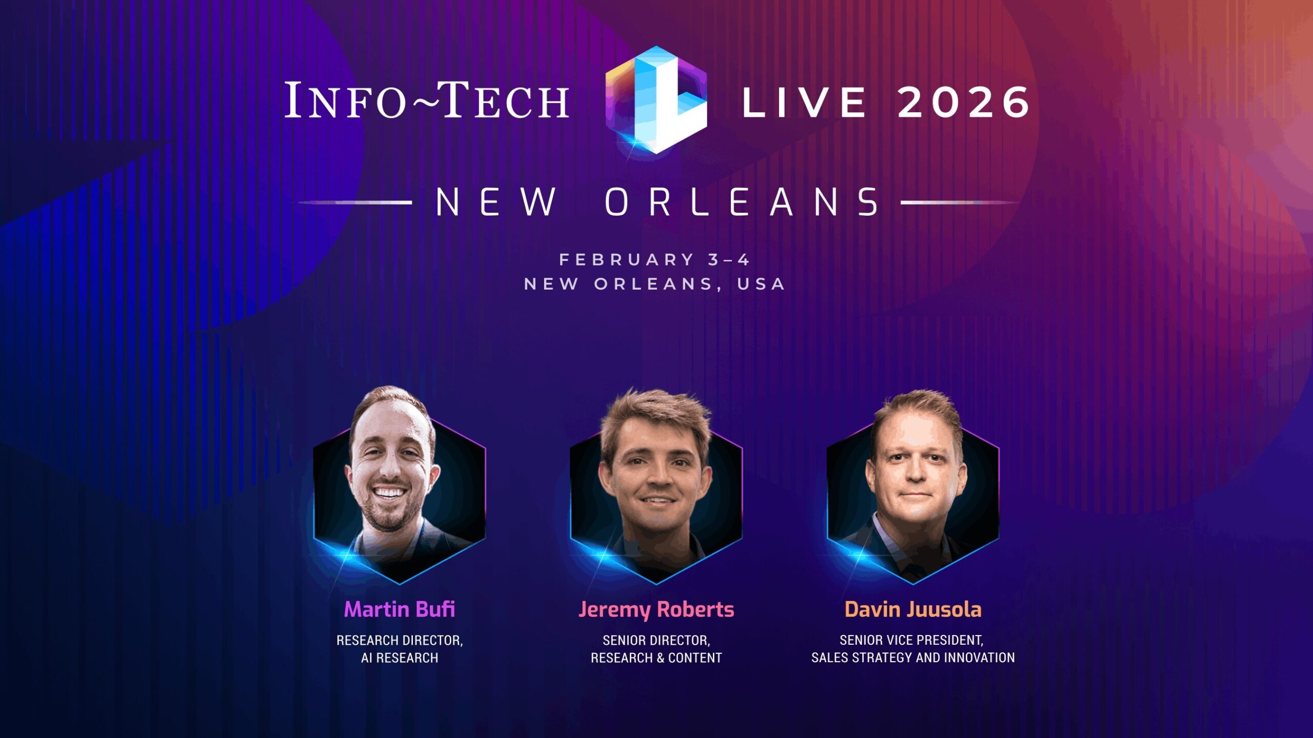 from-ai-agents-to-core-execution,-info-tech-live-2026-in-new-orleans-highlights-top-cio-priorities