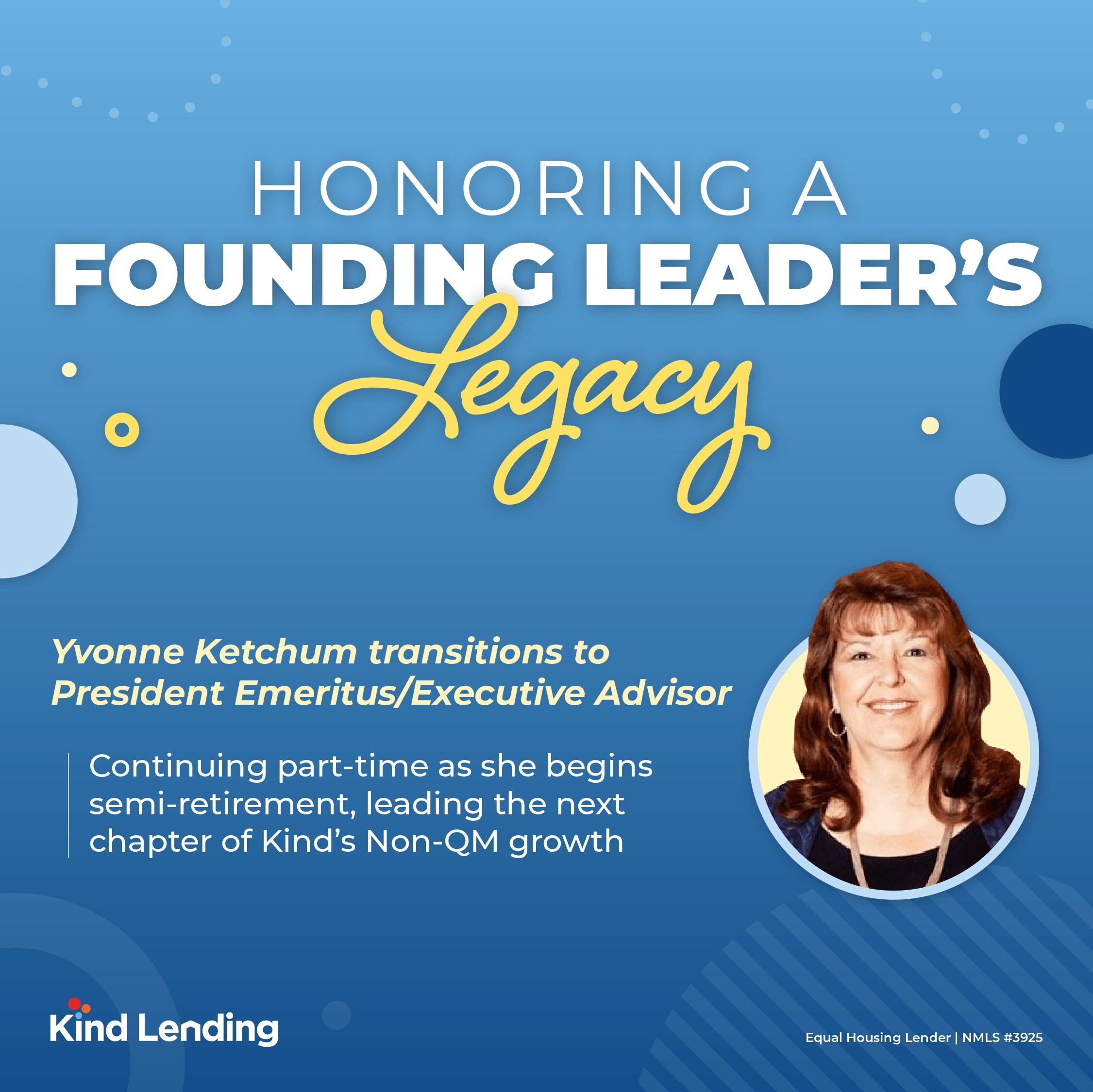 a-founding-leader’s-legacy:-kind-lending-announces-yvonne-ketchum’s-transition