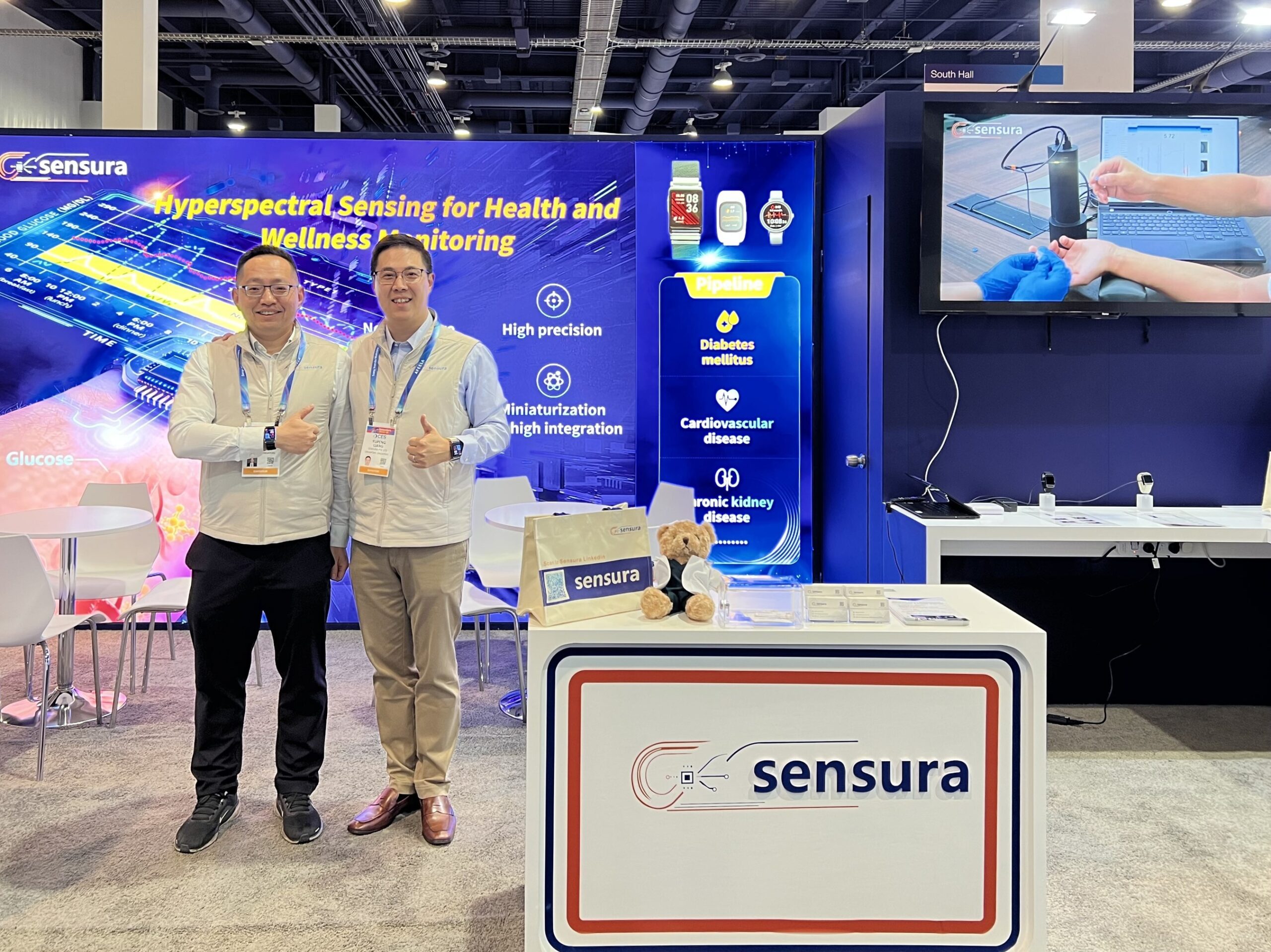 sensura-to-showcase-non-invasive-health-monitoring-platform,-starting-with-glucose,-at-ces-2026