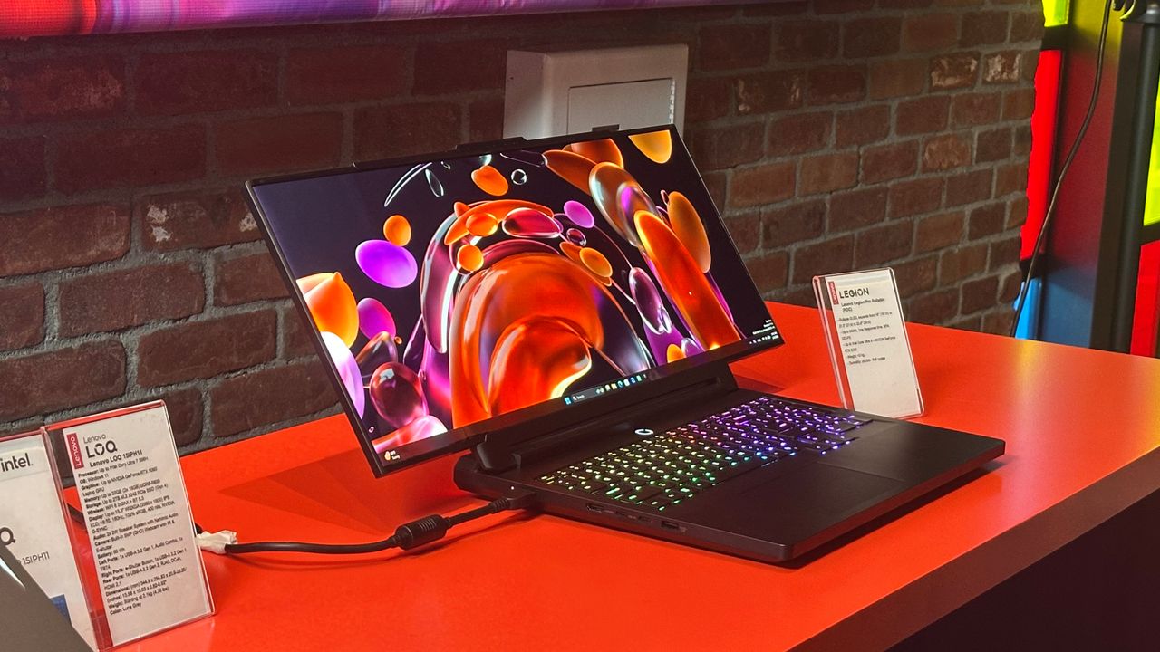 Lenovo officially unveils the rumored Legion Pro Rollable gaming laptop with expanding screen