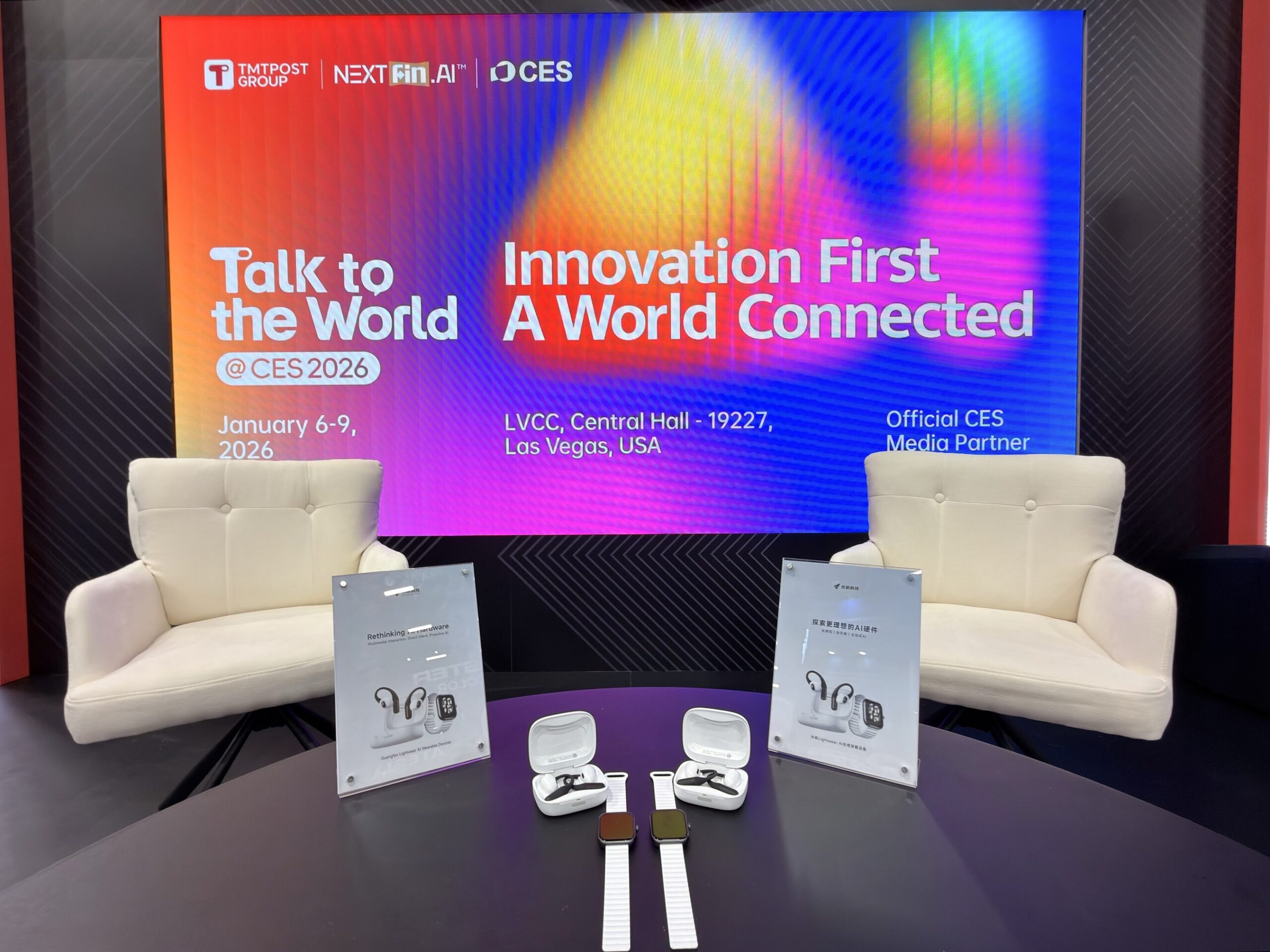 ces-2026:-guangfan-technology-reveals-lightwear,-introducing-world’s-first-vision-enabled-ai-earphones