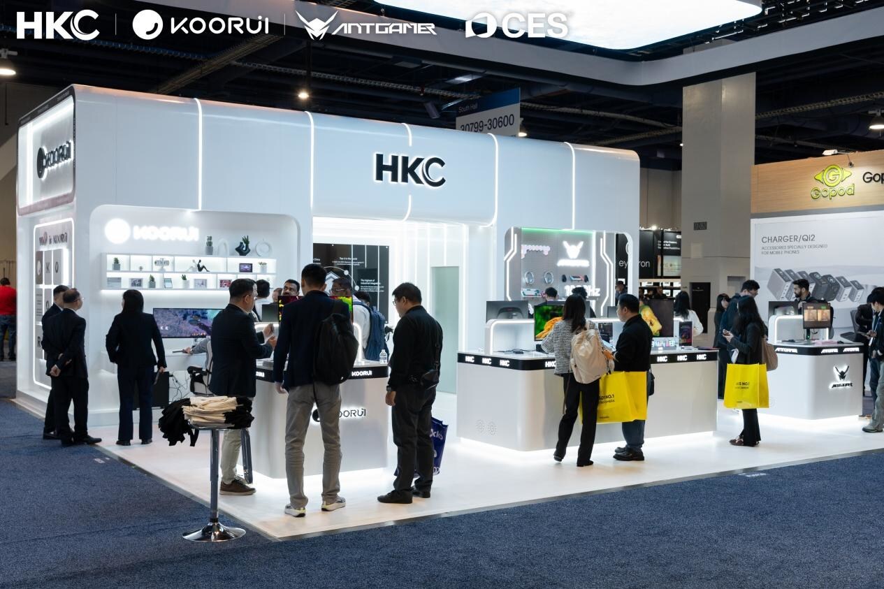 hkc-corporation-captures-global-attention-at-ces-2026-with-next-generation-display-technologies