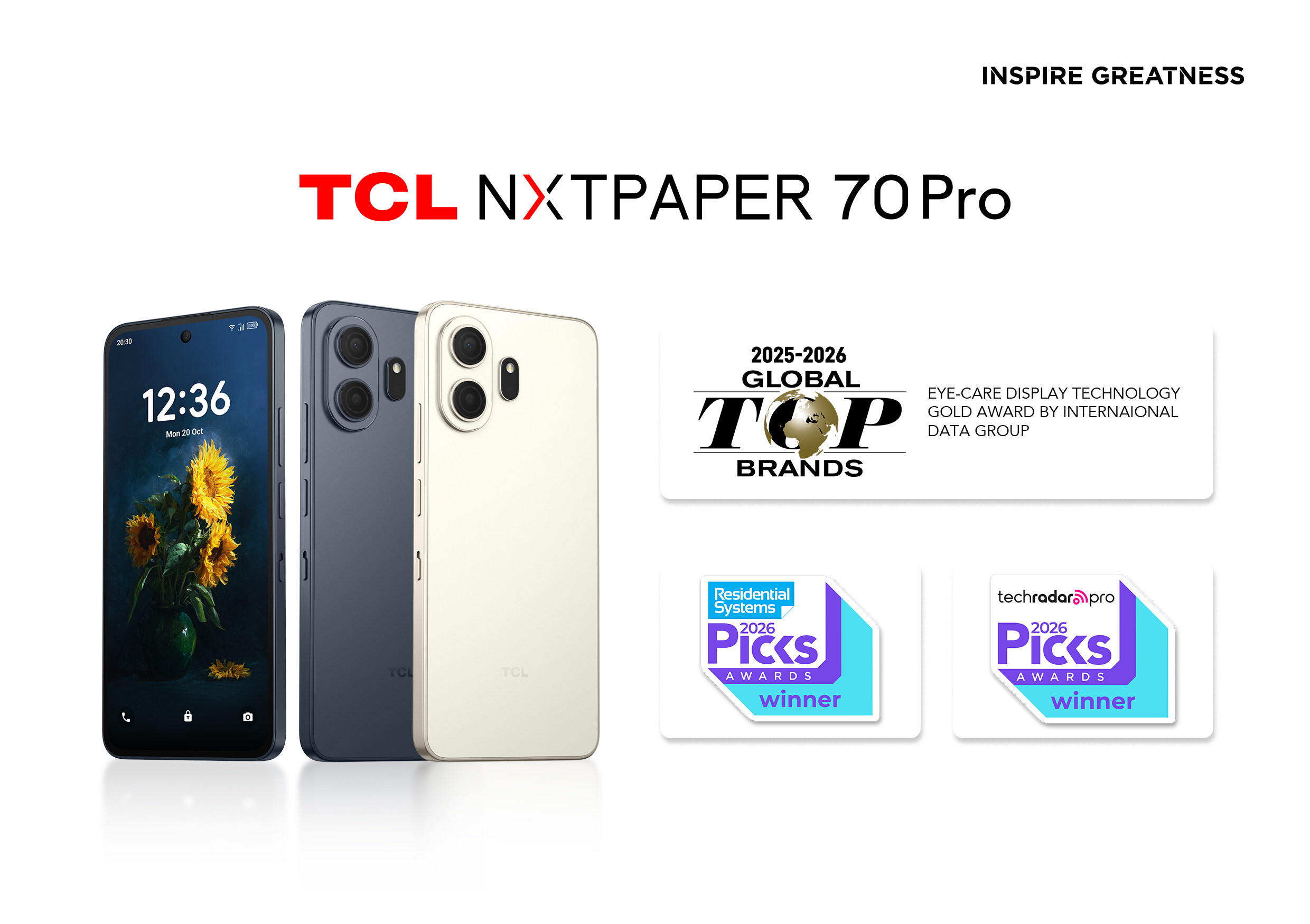 tcl-nxtpaper-70-pro-wins-the-eye-care-display-technology-gold-award