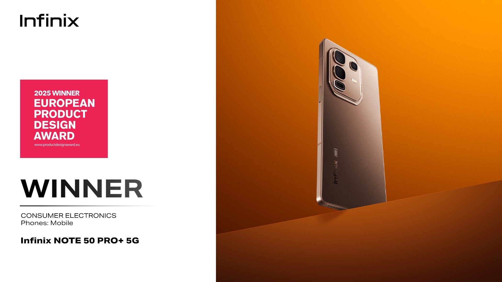 infinix-note-50-pro+,-gt-30-pro-and-hot-60-pro+-win-2025-european-product-design-awards
