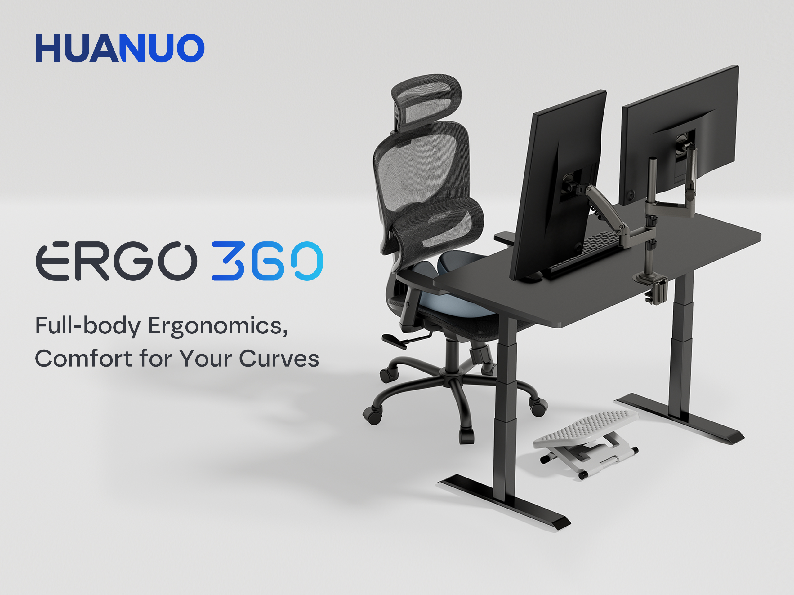 huanuo-unveils-ergo360:-full-body-ergonomic-productivity-for-comfort-and-customization