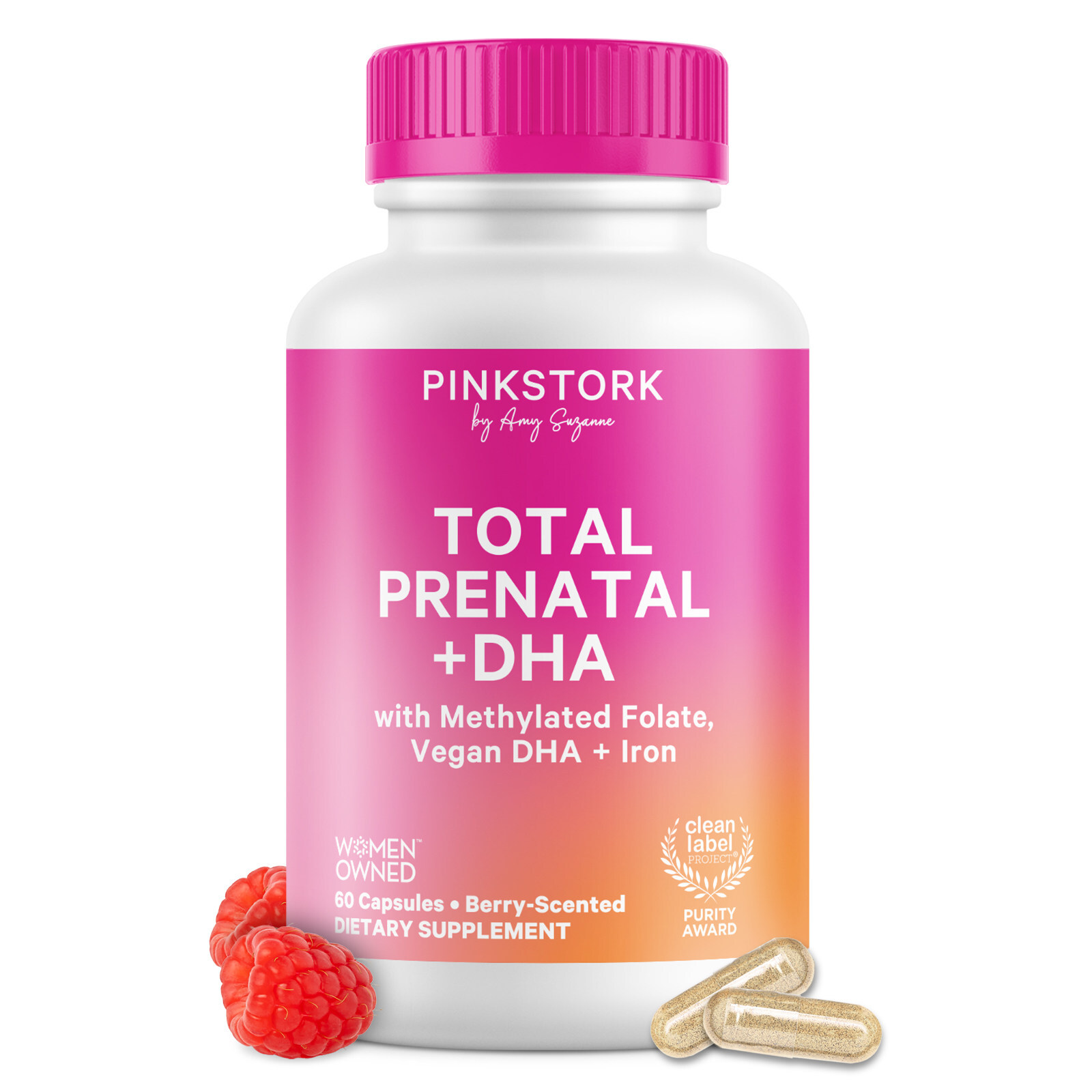 pink-stork-total-prenatal-+-dha-receives-the-clean-label-project-purity-award