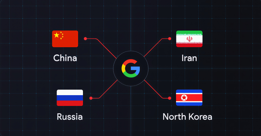 google-links-china,-iran,-russia,-north-korea-to-coordinated-defense-sector-cyber-operations